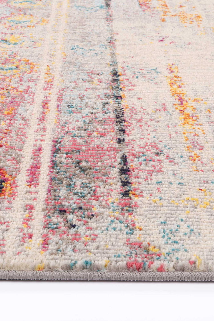 Micah Multi Sunset Geometric Rug