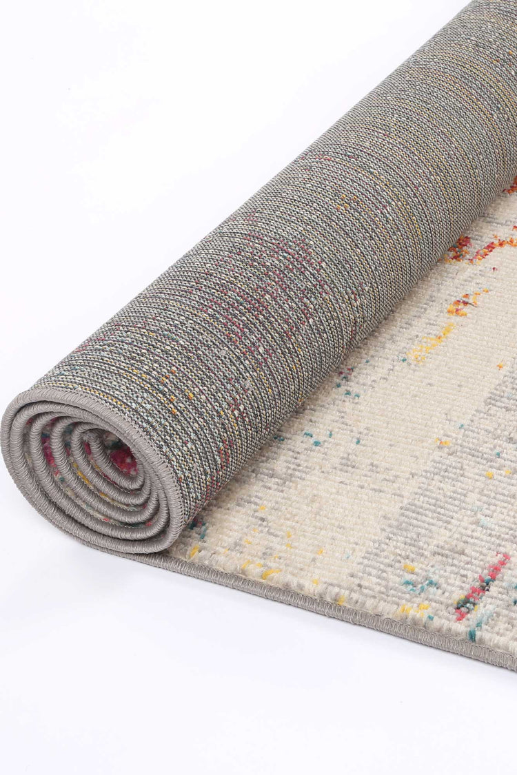 Micah Multi Sunset Geometric Rug