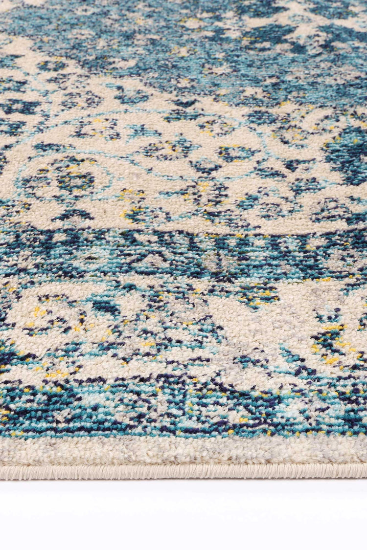 Micah Blue Traditional Rug