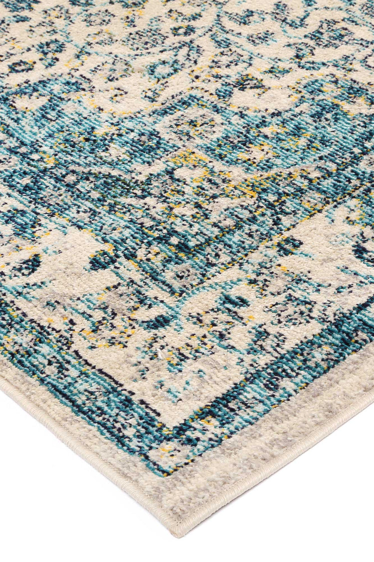 Micah Blue Traditional Rug
