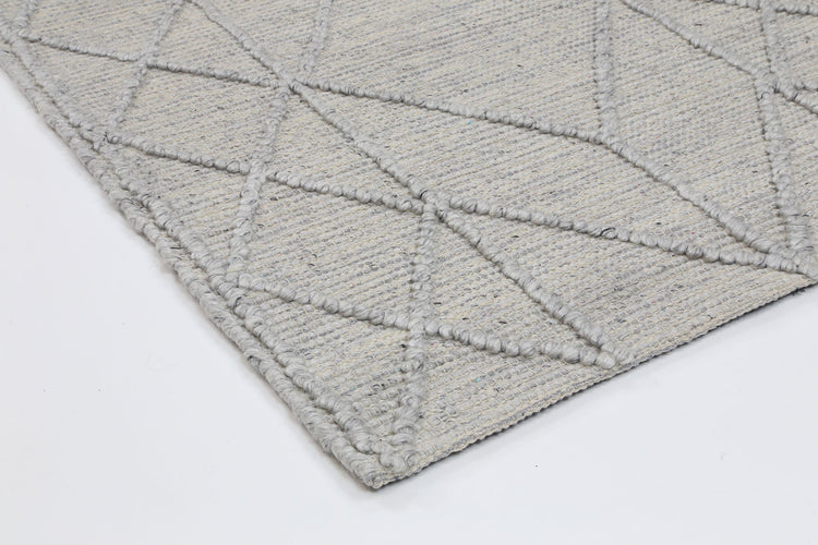 Himalaya Interweave Tribal Grey Wool Rug