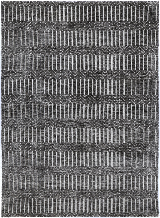 Amritsar Attari Grey Cotton Blend Rug