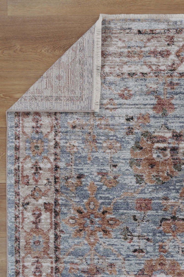 Baltimore Roanoke Transitional Blue Rug