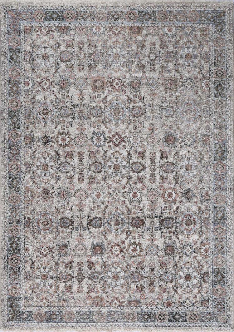 Baile Vintage Cedercroft Beige/Rust Rug