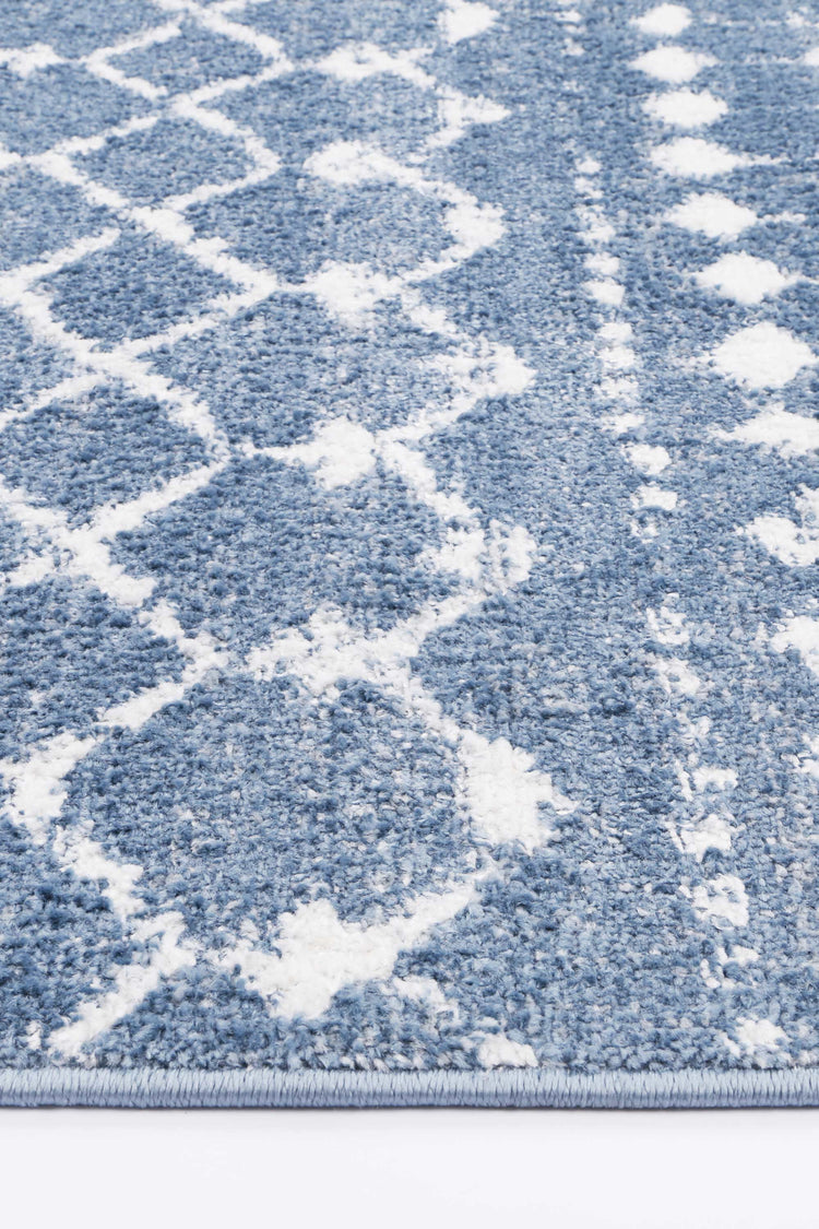 Bergen Repeats Blue and White Rug