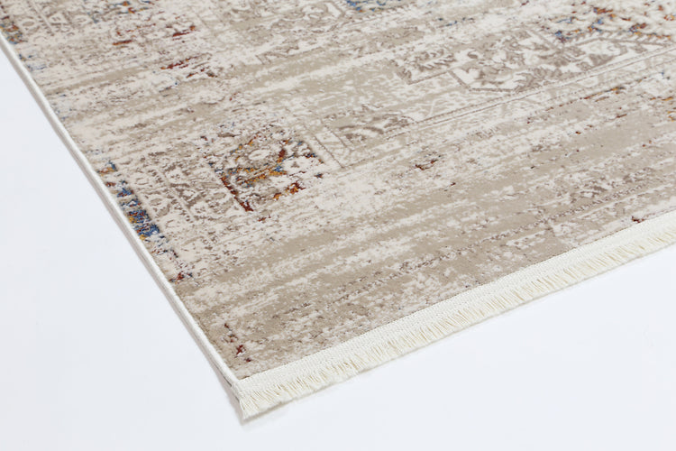 Bohemian Paradise Medalion Beige Multi Rug