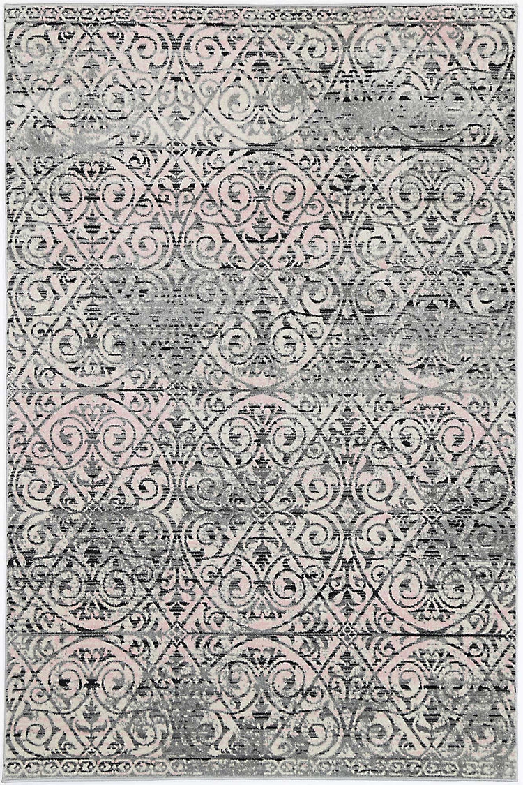 Delicate Katherine Pink & Ash Rug