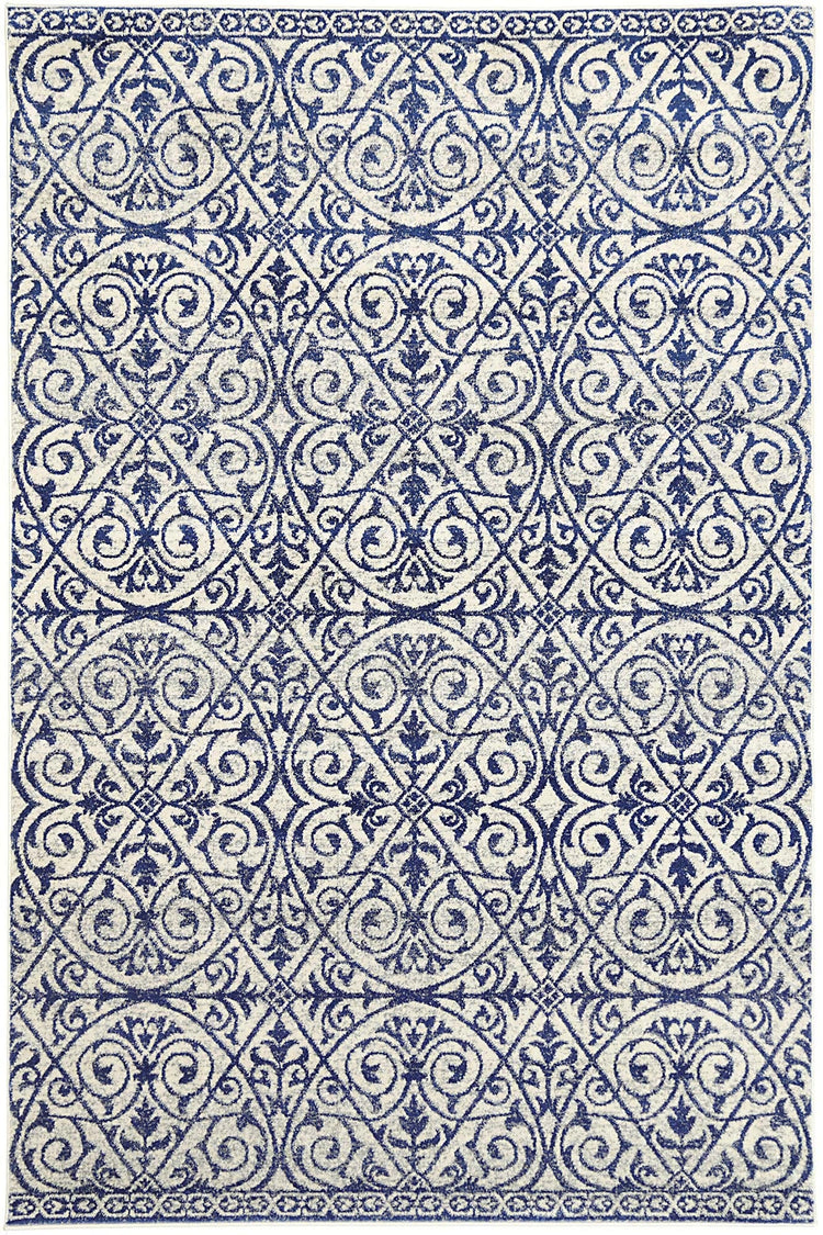 Delicate Katherine Blue & Ivory Rug