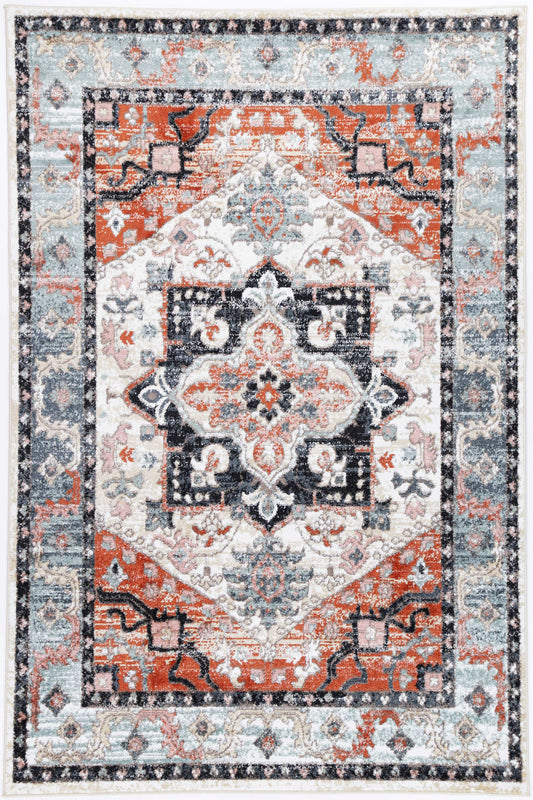 Estate Antilia Traditional Terracotta Rug