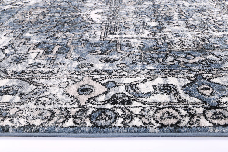 Estate La Palais Traditional Blue Rug