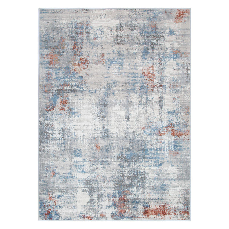 Expressions Grey Multi Modern Rug