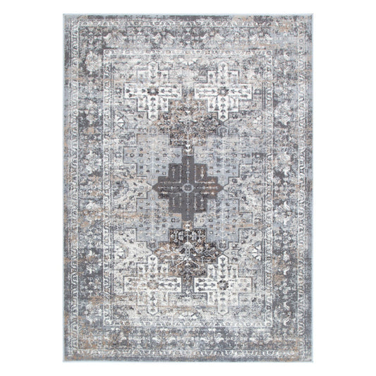 Expressions Grey Oriental Rug