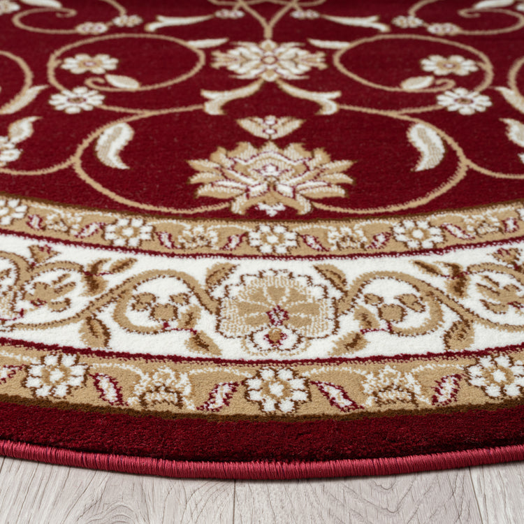 Estate 512 Red Round Rug