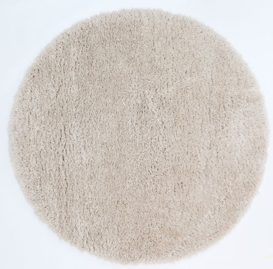 Flokati Super Soft Ultra Thick Cream Shaggy Round Rug