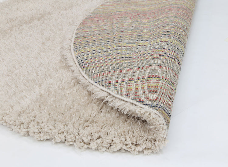 Flokati Super Soft Ultra Thick Cream Shaggy Round Rug