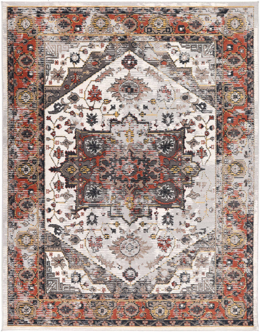 Havana Nazareno Transitional Grey & Beige Rug