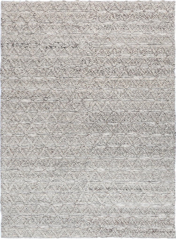 Himalaya Mosaic Tribal Ash Wool Rug