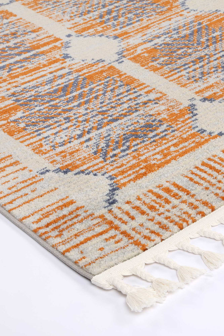 Inca Nasca Rust Contemporary Rug