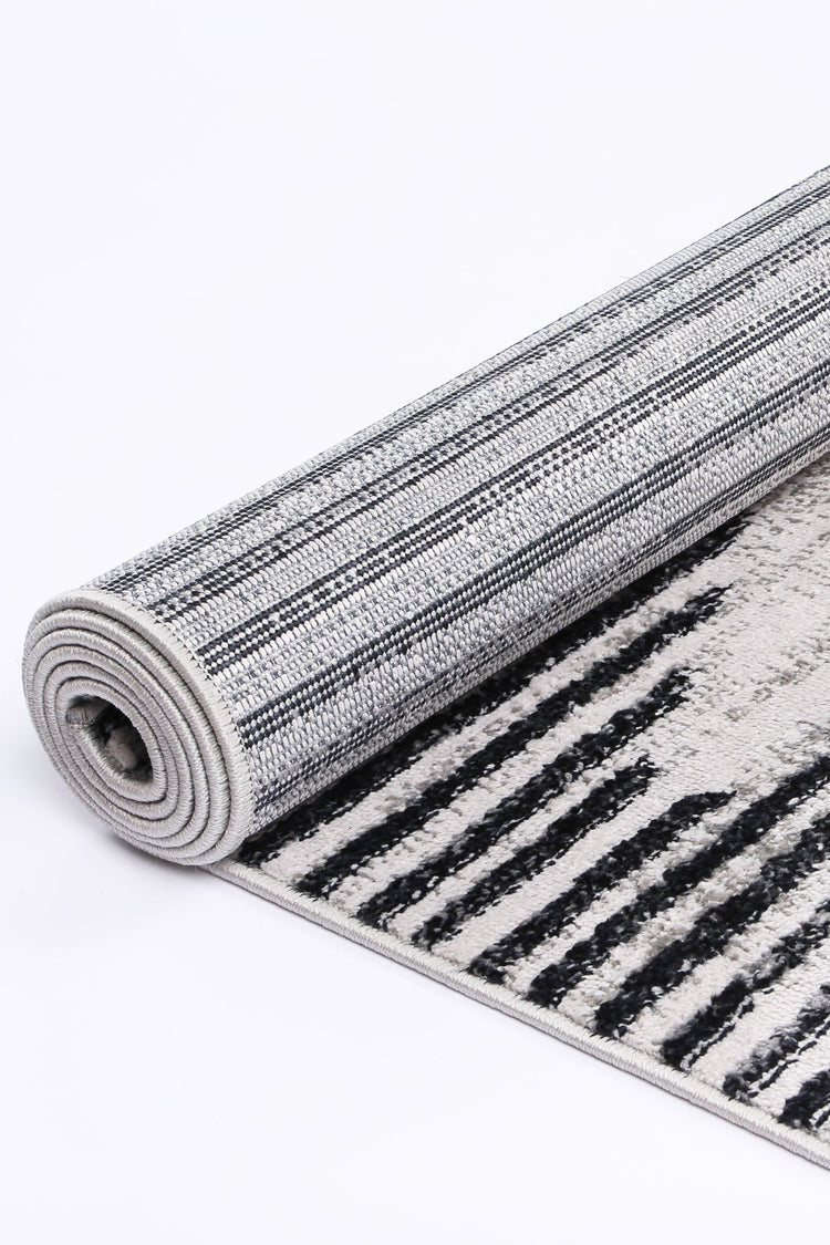 Kimberley Diamond Charcoal Contemporary Rug