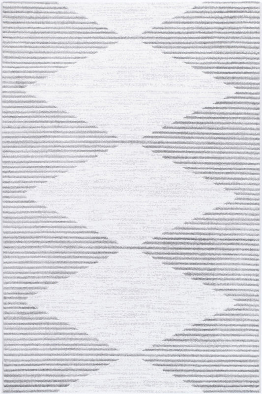 Kimberley Diamond Silver Contemporary Rug