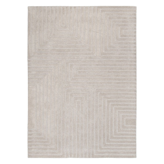 Les Nomades Felix Beige Wool Rug