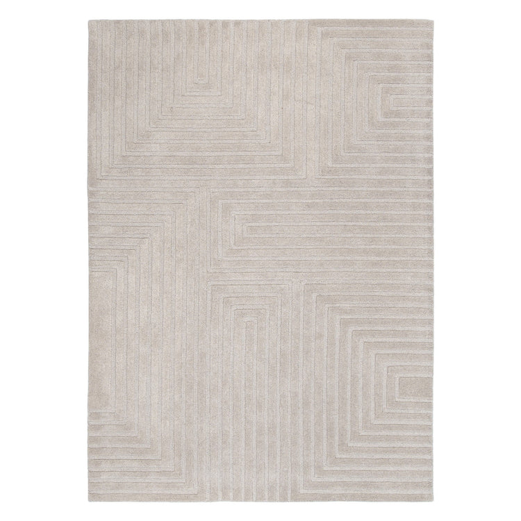 Les Nomades Felix Beige Wool Rug