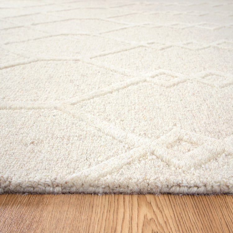 Les Nomades Senso Cream Wool Rug