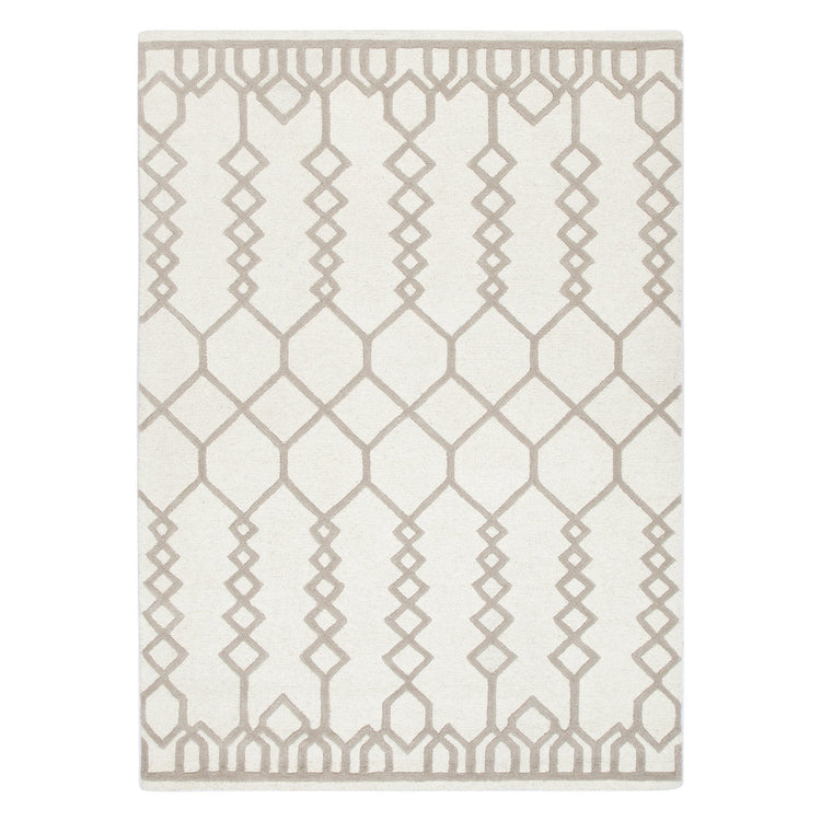 Les Nomades Senso Beige Wool Rug