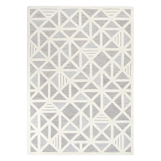 Les Nomades Trilogy Greige Wool Rug