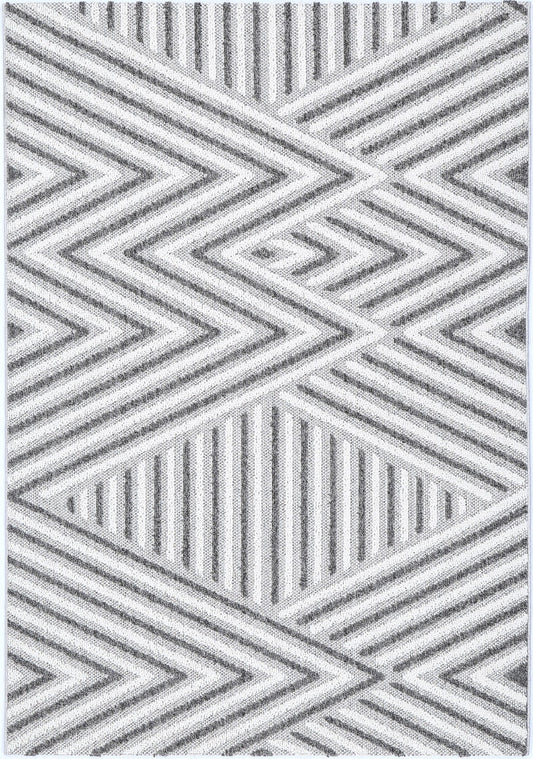 Maldives Hawk Indoor / Outdoor Grey Rug