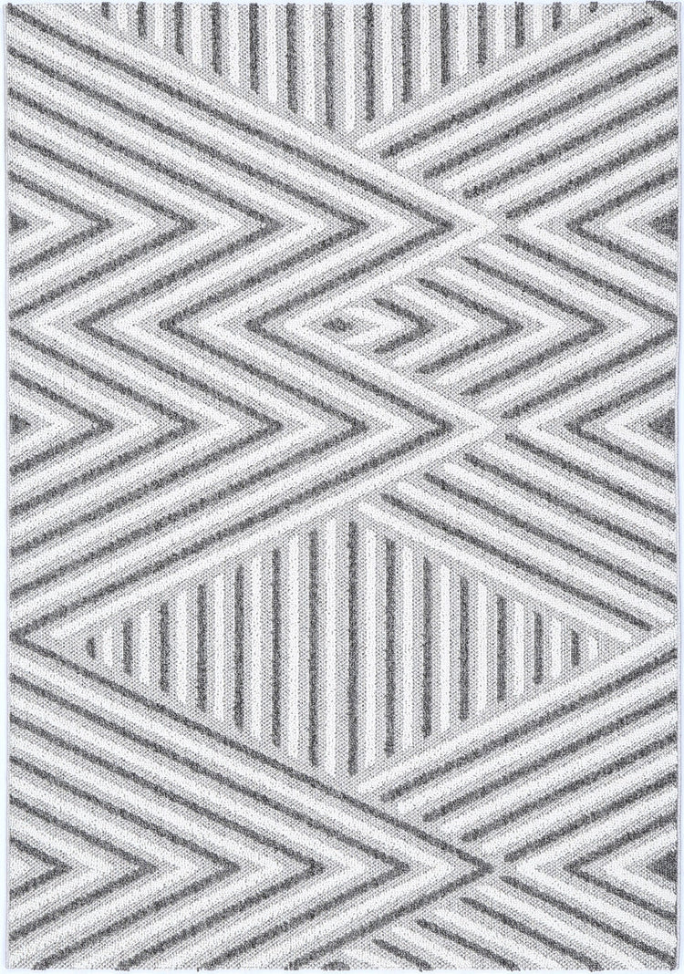 Maldives Hawk Indoor / Outdoor Grey Rug