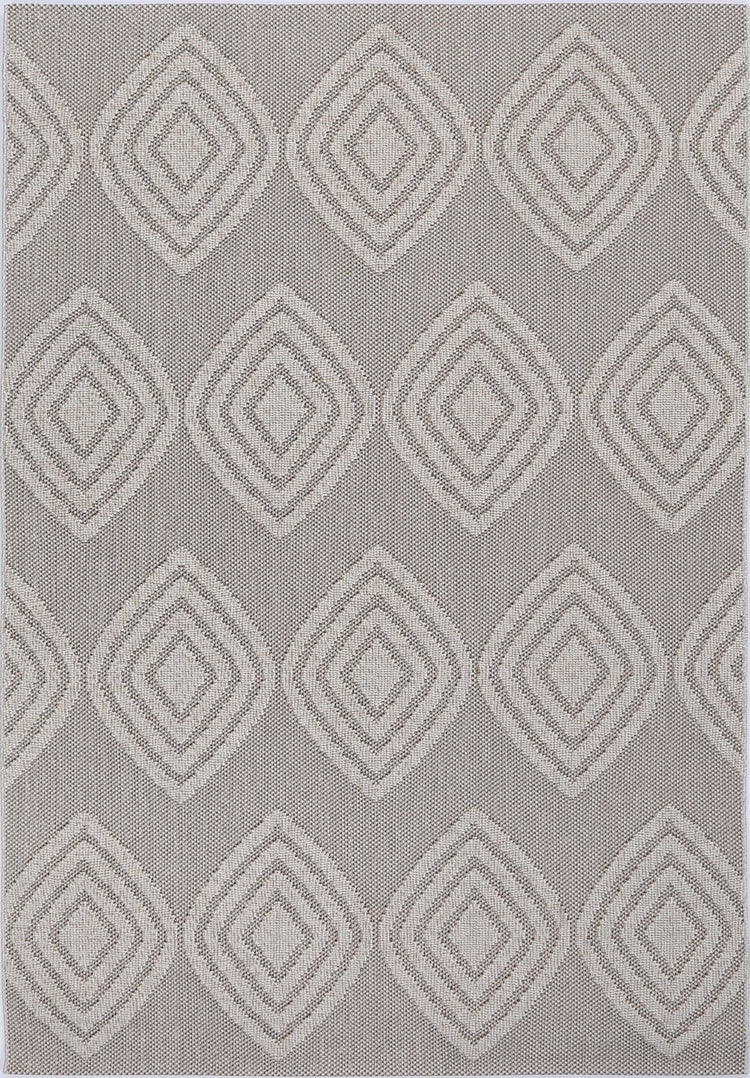 Maldives Modern Indoor/Outdoor Brown Rug (New landed)