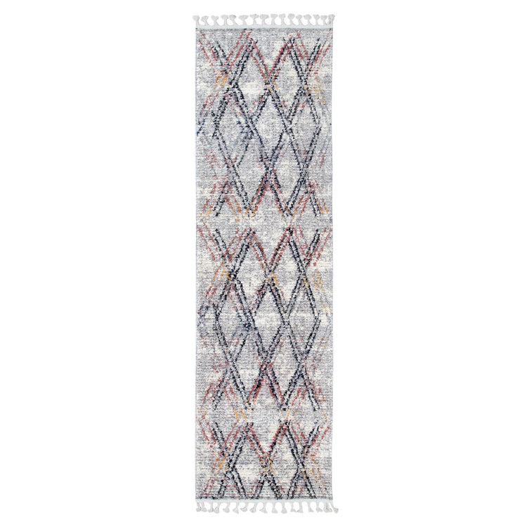 Mansour Argyle Multi Geometric Rug