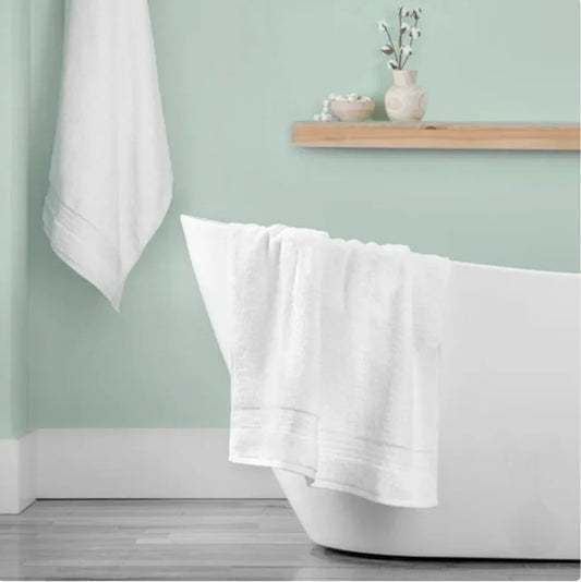 Bath Towel - Pearl White (100% H-Gro Cotton)