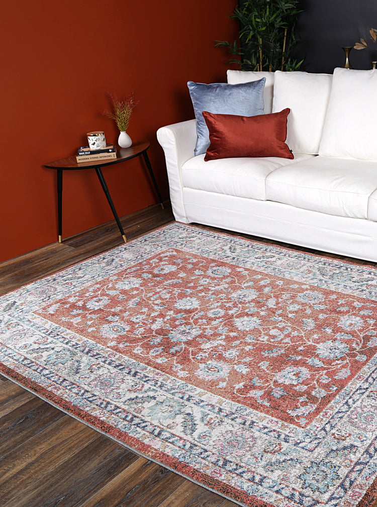 Salsa Luda Terracotta Transitional Rug