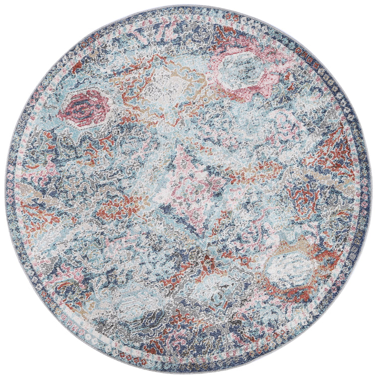 Salsa Cherie Multi Transitional Round Rug