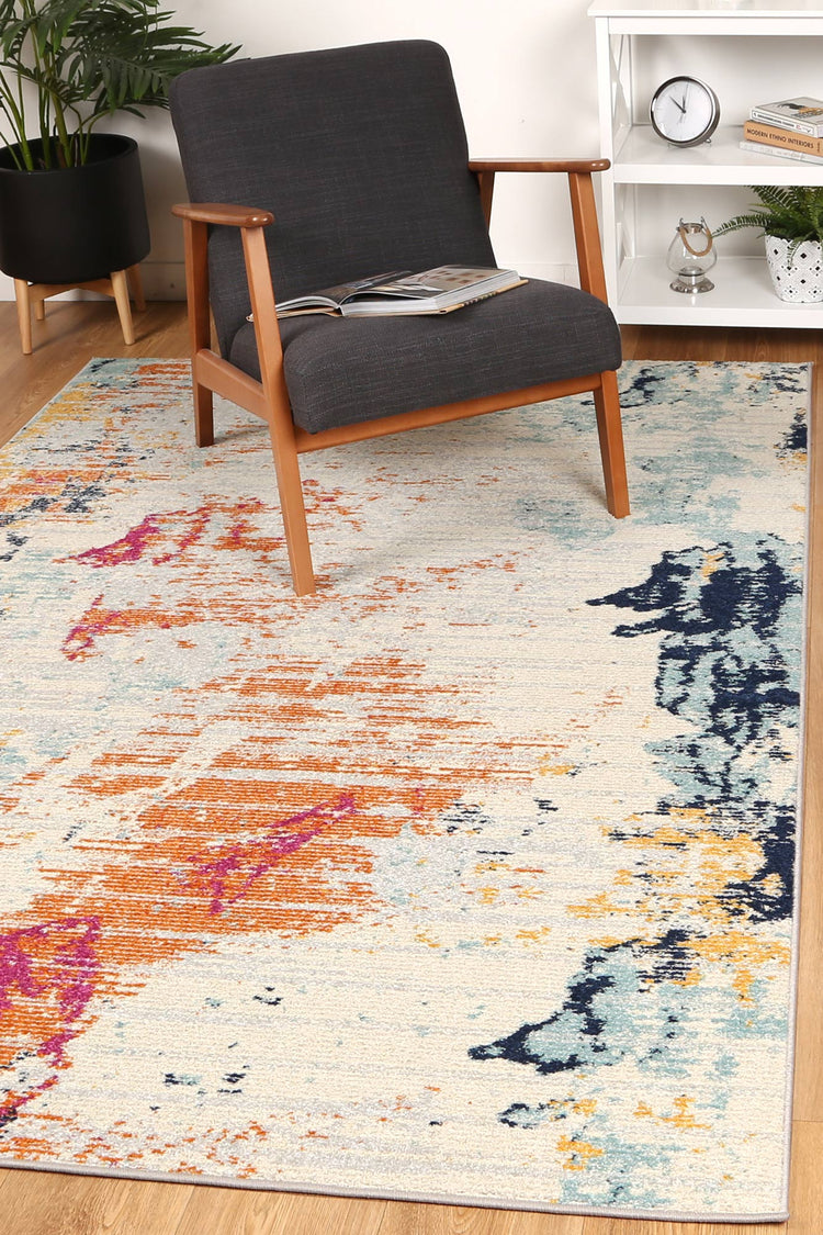 Sicily Alcamo Multi Abtract Rug