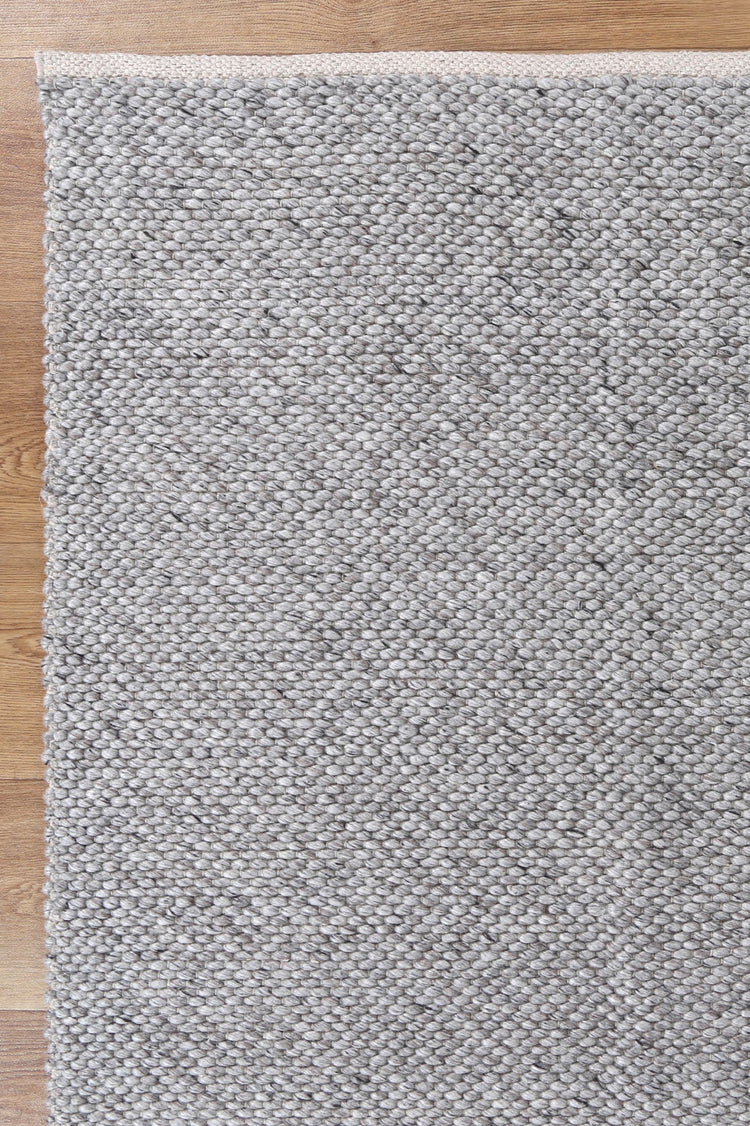 Tangier Grey Wool Rug