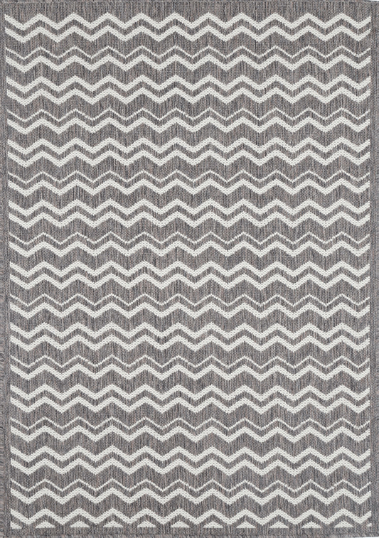 Sisalo Brown Beige and Cream Geometric Rug