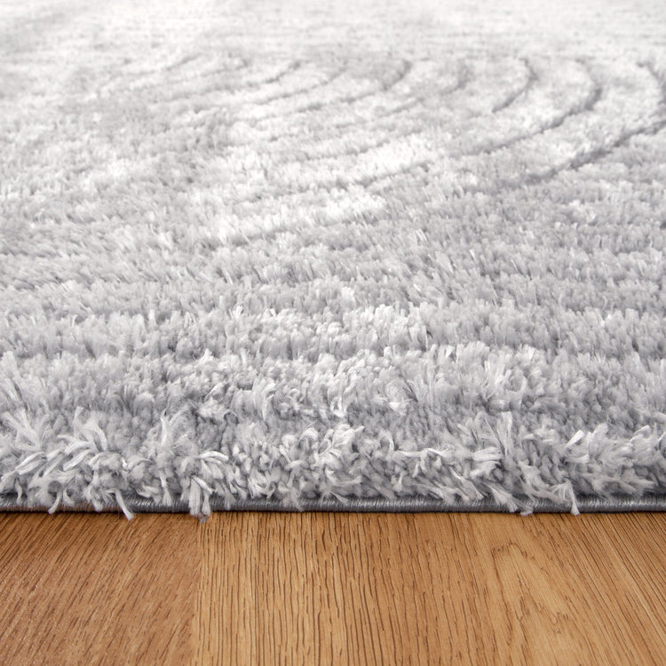 Tender Dior Silver Shag Rug