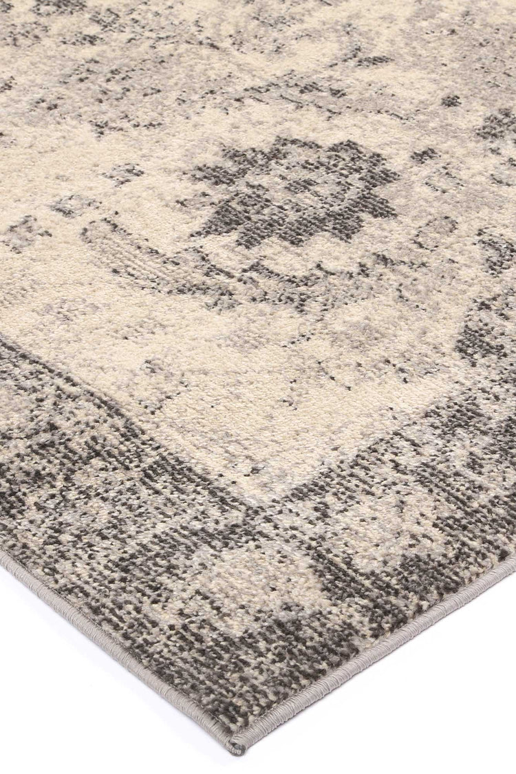 Tulin Warm Cream & Grey Transitional Rug