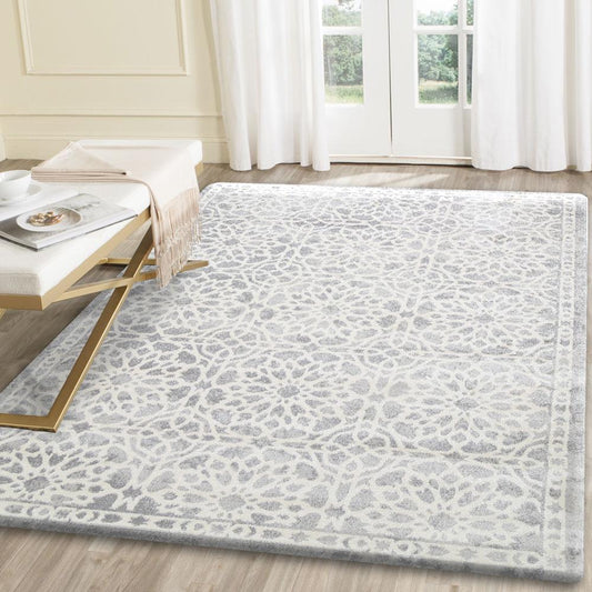 Morisot Grey Demask Rug