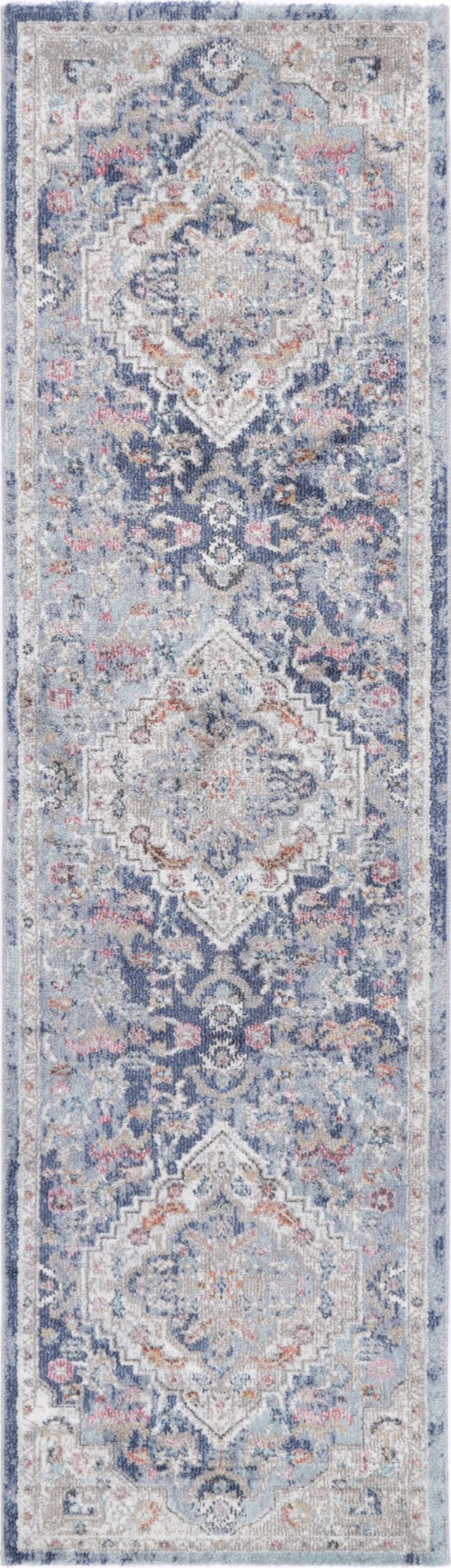 Alexander Transitional Navy Multi Rug