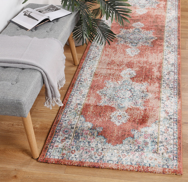 Brentwood Transitional Rust Rug