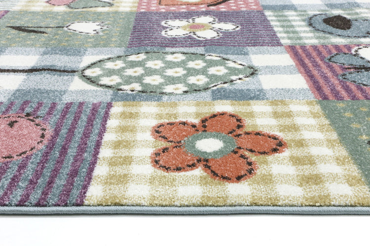 Nova Kids Multi Patch Rug