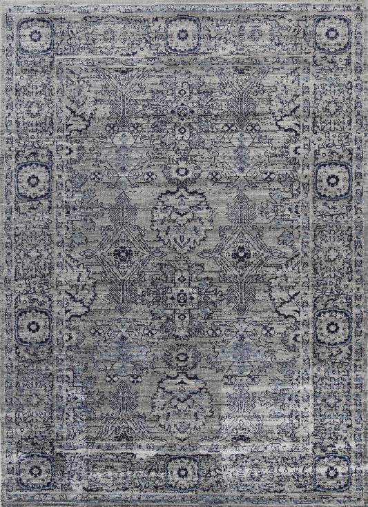 Arya Grey Contemporary Rug