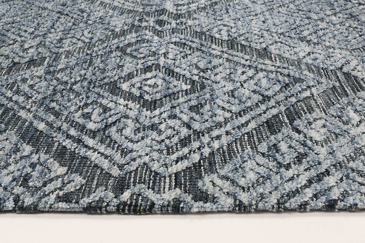 Alayah Diamond Denim Rug