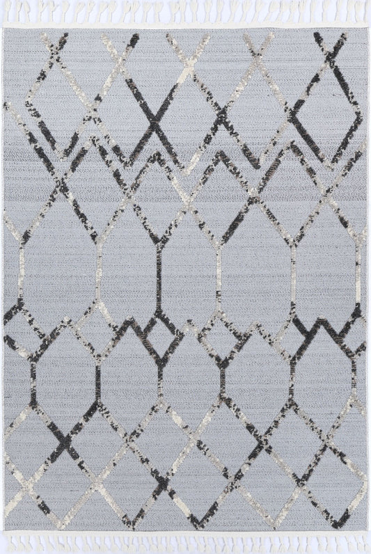 Nefeli Anthrasite Diamond Rug