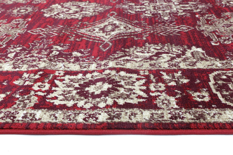 Arya Red Traditional Rug