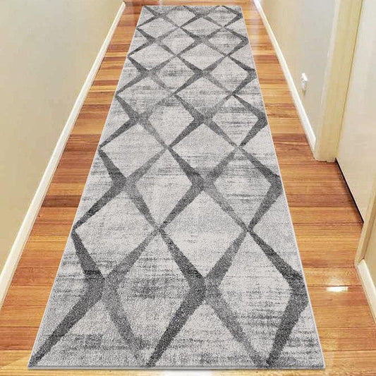 Aspen 739 Grey Hallway Runner